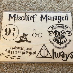 HARRY POTTER LAPTOP STICKER